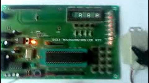 PWM SERVO MOTOR 8051