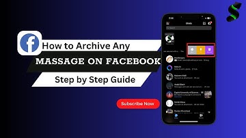 How to Archive Messages in Facebook Messenger Without Deleting