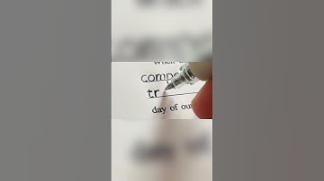 【祁么么】谁懂用这种字体写作业的含金量！#shorts