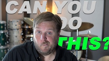 Paradiddles but as Triplets?? Intermediate Drum Lesson with Practice session.