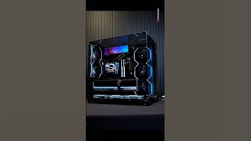 Clean & Cold🫅Gaming PC Build🙆RTX 5080 With Ryzen 7 9800X3D🌍#pcbuild #gaming #rtx #amd