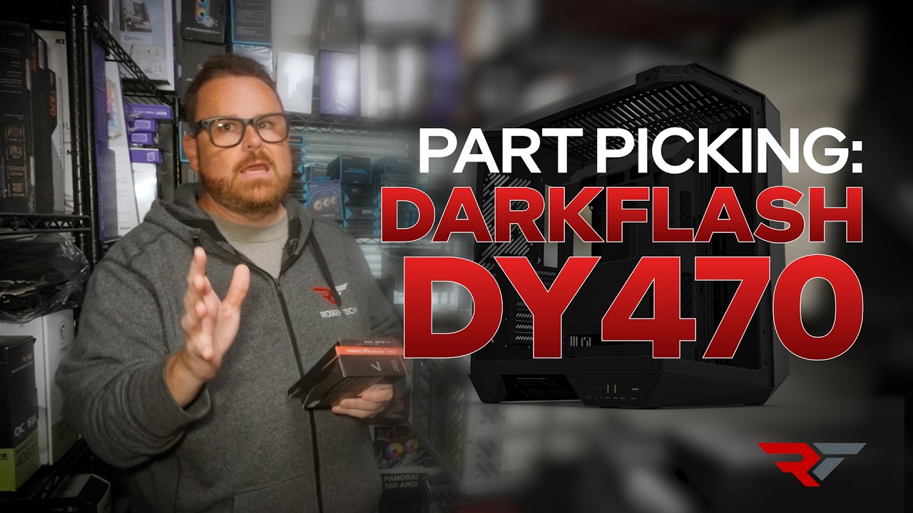 Pick the Best Gaming PC Parts! | Community Build Ep 1 (Darkflash DY470)