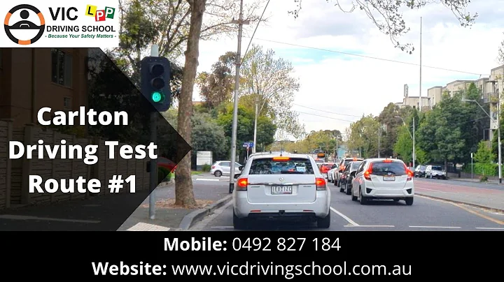 Carlton Driving Test Route #1 | VIC Driving School
