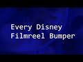 Definitive disney filmreel bumper compilation english  international