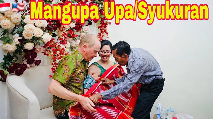 Mangupa Upa atau syukuran di prosesi adat batak|| ...