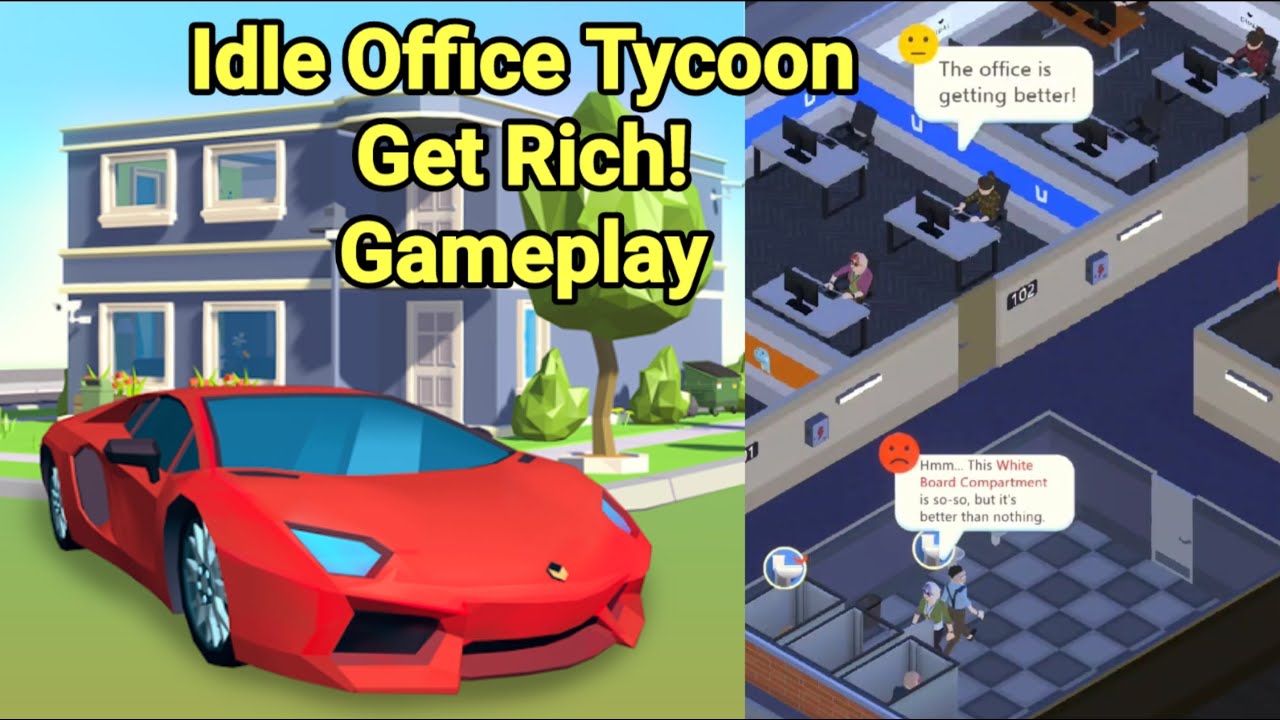 Idle Office Tycoon Game Gameplay - YouTube