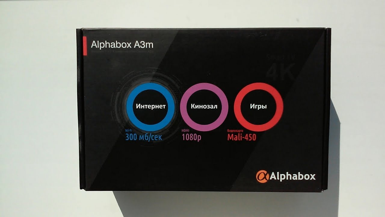Обзор Android TV Приставки Alphabox A3m - YouTube