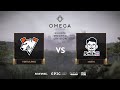 Virtus.pro vs 5men, OMEGA League: Europe, bo3, game 1 [Lost & CrystalMay]