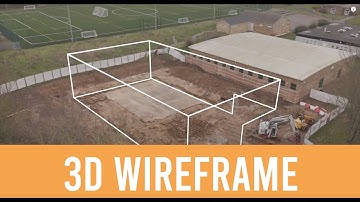 Cinematic Drone Time-Shift | 2-Phase Build Progress + 3D Markup