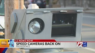 Providence school speed cameras back online