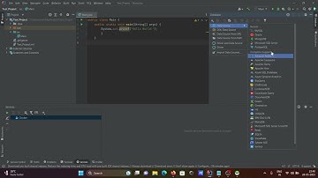 How to connect mariadb with intellij