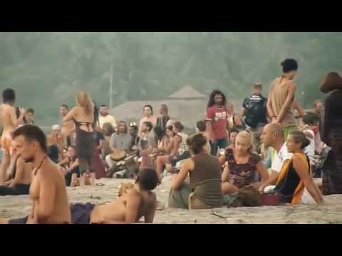 Beautiful Hippie Beach in Goa of India - 2014