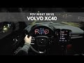 2020 Volvo XC40 | POV NIGHT DRIVE