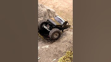 Scx24 Brushless IR60 Build with RampCrab Chassi 460g #crawler #rccar #IR60 #scx24 #brushlessmotor