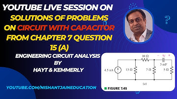 Chapter 7 Q15 Capacitors and Inductors: Hayt