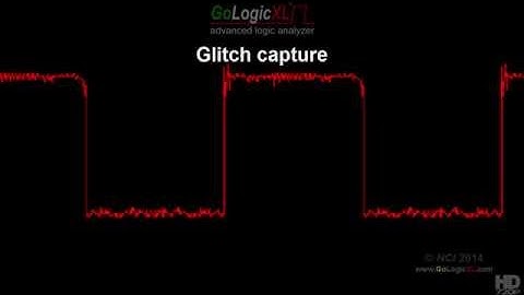 Logic Analyzer GoLogicXL: Glitches (channels #07)