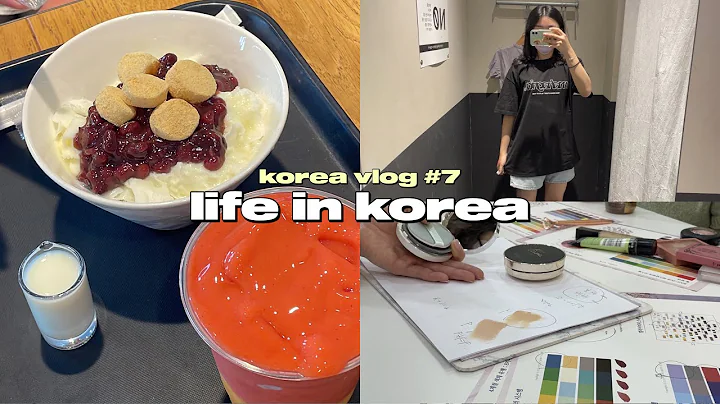 s3 vloglife in korea; personal colour test, going ...