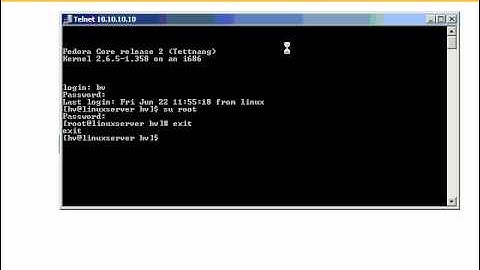 Linux Basic-Phần 1-Bài 17: Cấu hình Telnet,SSH,VPN Server