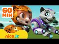 PAW Patrol &amp; Cat Pack vs. Robot Cat Meow-Meow w/ Chase &amp; Robo-Dog | 1 Hour Compilation | Nick Jr.