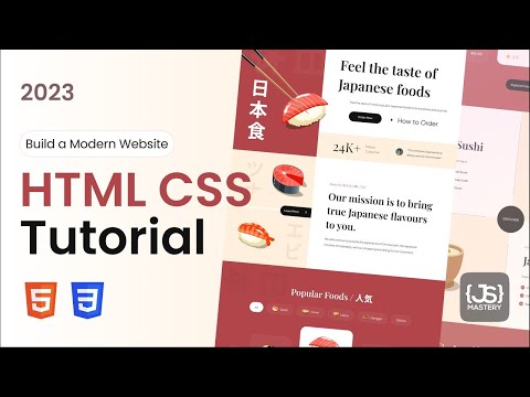 Build and Deploy a Responsive Website | Beginner HTML CSS Tutorial on How to Make a Website in 2023