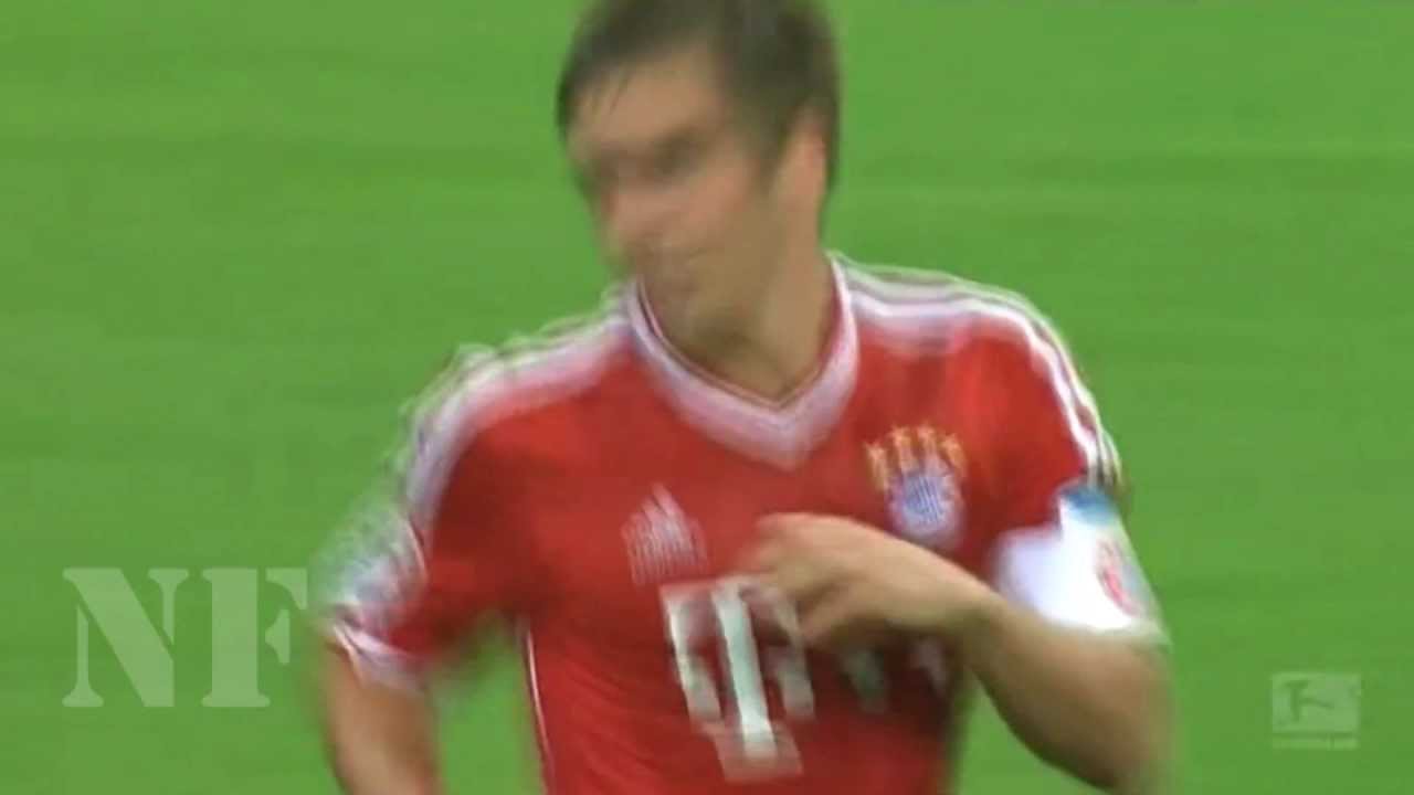 Philipp Lahm vs Borussia Mönchengladbach (Home) - Bundesliga - 09.08.2013