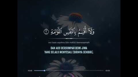 سورة القيامة🍃🌸 آية (1_10) بصوت القاريء سالم الرويلي💜🎧 | Salem Al-Ruwaili