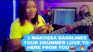 Three (3) Makossa Basslines your drummer love to hear from you🥁🎸🔥