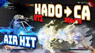 Crazy Combo!! Ryu Hado &amp; CA hit in the air【SFV CE Hype 34】
