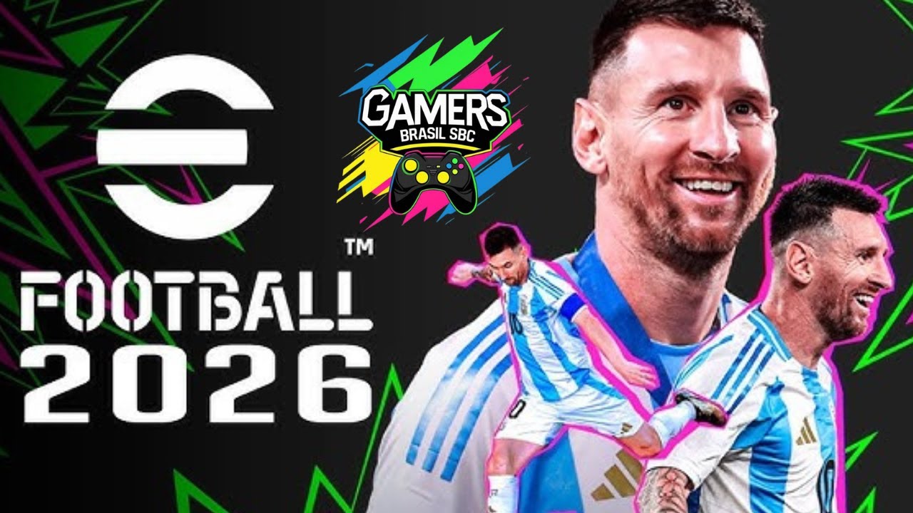 EFootball 2026 | Gameplay Completa e Muita Ação | Gamers Brasil SBC ao Vivo