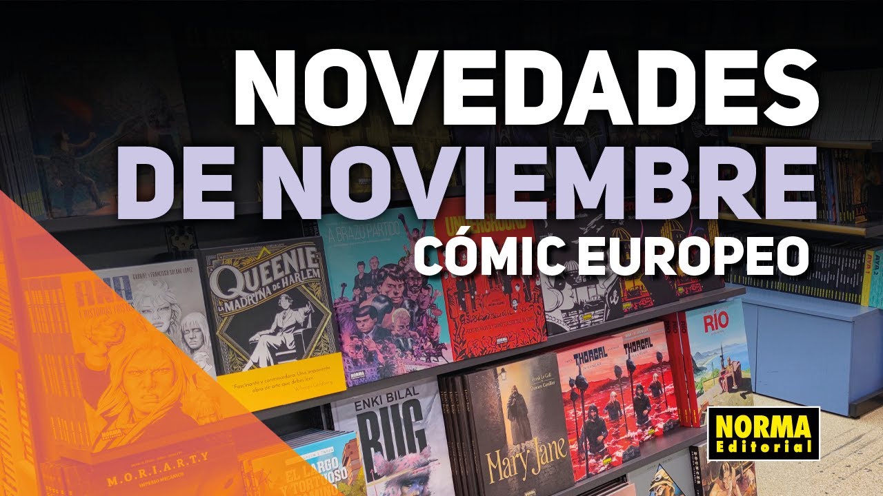 NOVEDADES CÓMIC EUROPEO | NOVIEMBRE 2024 | NORMA EDITORIAL