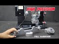 How to make high precision rc truck front axle and wheels from pvc