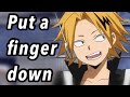 PUT A FINGER DOWN! MHA LIFE EDITION