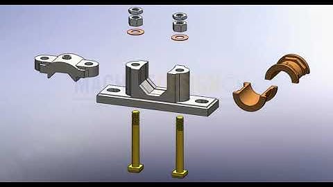 Pedestal bearing animation