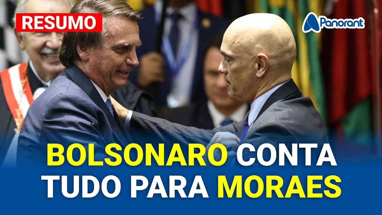 MORAES REBATE BOLSONARO AO VIVO: "Cadê a Prova?" – Clima Tenso no STF!