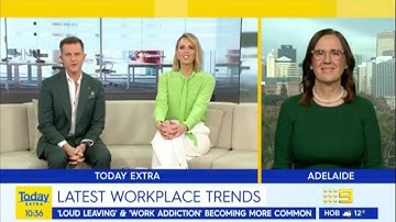 Loud Leaving Work Addiction Job Candidates Today Extra David Campbell Sylvia Jeffreys Sue Ellson