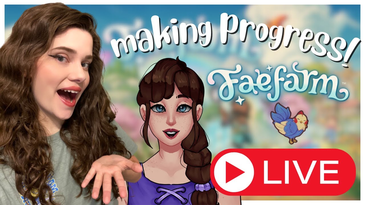 🔴Progressing In Fae Farm!🧚‍♀️ | Fae Farm Livestream
