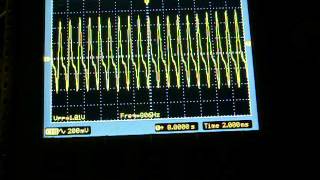 Allison 1000 Series Transmission oscilloscope reading output signal interference