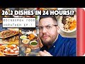 FOOD MARATHON CHALLENGE | 26.2 Dishes in 24 Hours | EDINBURGH Ep.1
