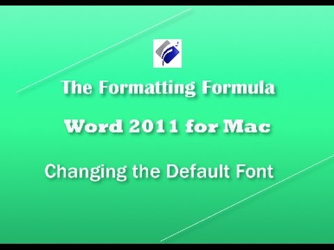 microsoft word 2016 change default font