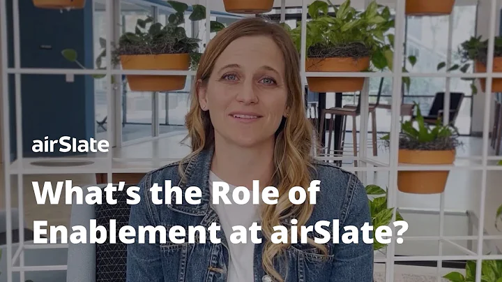 Whats the Role of Enablement at airSlate?
