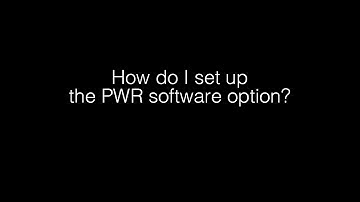 Teledyne Lecroy - How do I set up the PWR software option?