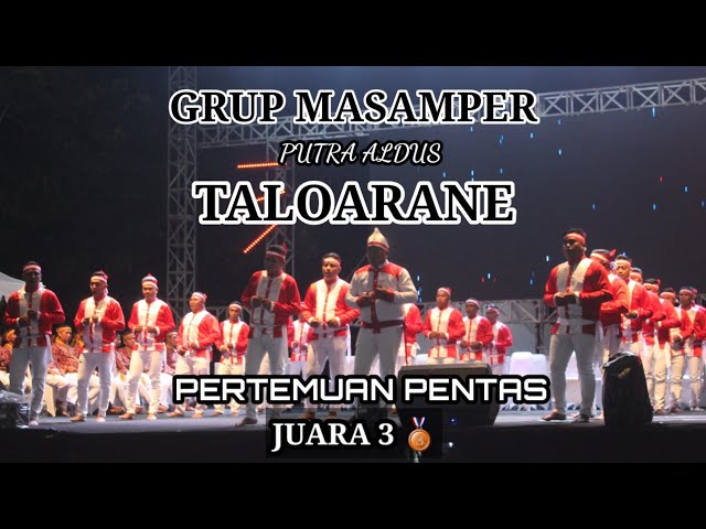 Juara 🥉 Lagu Pertemuan Pentas | Putra Aldus Taloarane class=