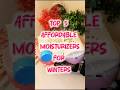 Affordable Moisturizers for Winters 🥶 #shorts #moisturizer