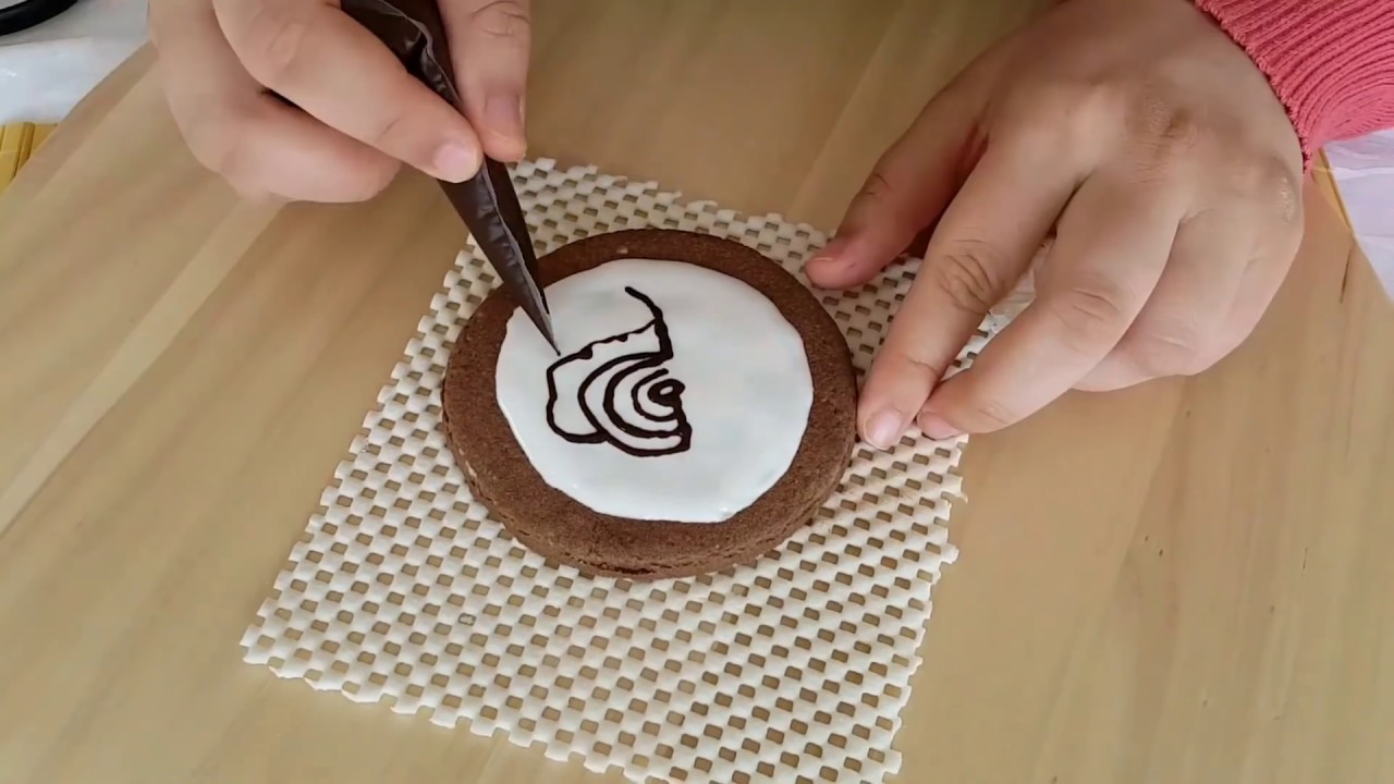 Royal icing ile kurabiye süsleme YouTube