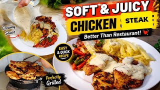 My Weekend menu | soft ,juicy &Delicious steak recipe | Chicken Stake recipe screenshot 1