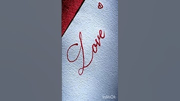 Satisfying & Relaxing Cursive by Gel Pen | Writing 