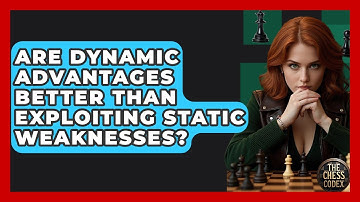 Are Dynamic Advantages Better Than Exploiting Static Weaknesses? - The Chess Codex