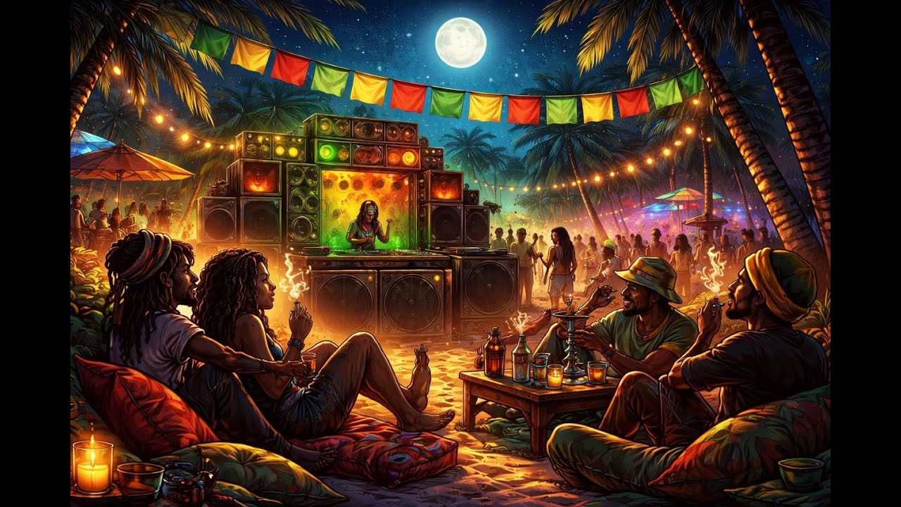 Chill Reggae Dub Mix 🌴 Deep Bass • Island Vibes • Relax & Unwind - YouTube