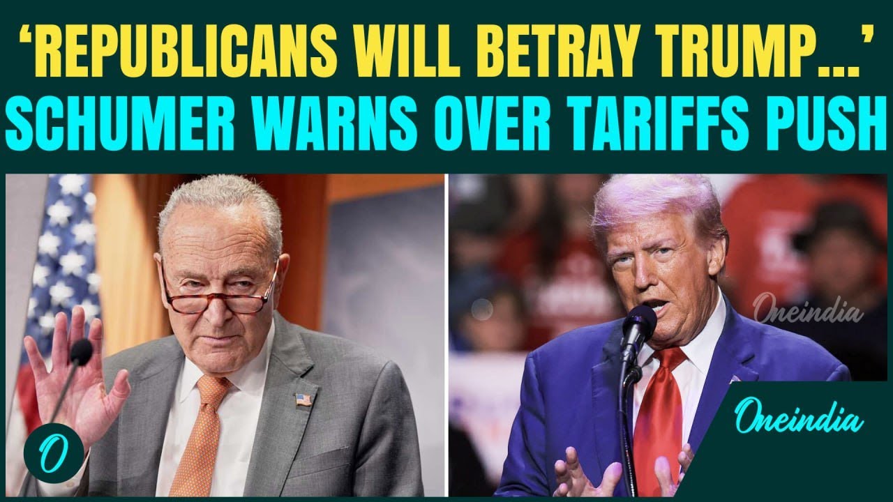 Chuck Schumer TEARS INTO Trump Over Tariff Push After SC Ruling ...