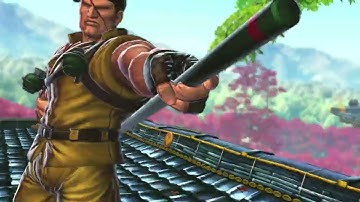 Street Fighter X Tekken - Rolento (Intro & Win Poses)